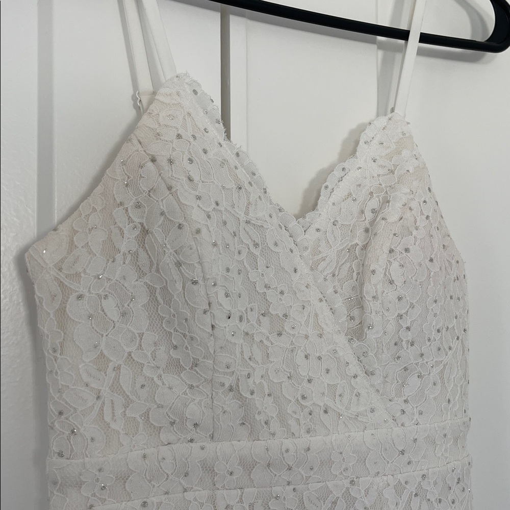Like New • Speechless • White Lace Bodycon Dress